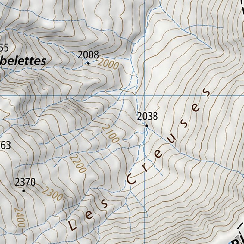Tour du Mont Blanc Map (National Geographic Trails Illustrated Map, 4010) - Image 2