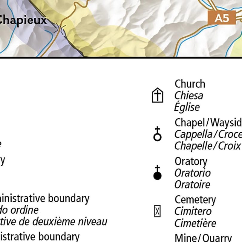 Tour du Mont Blanc Map (National Geographic Trails Illustrated Map, 4010) - Image 3